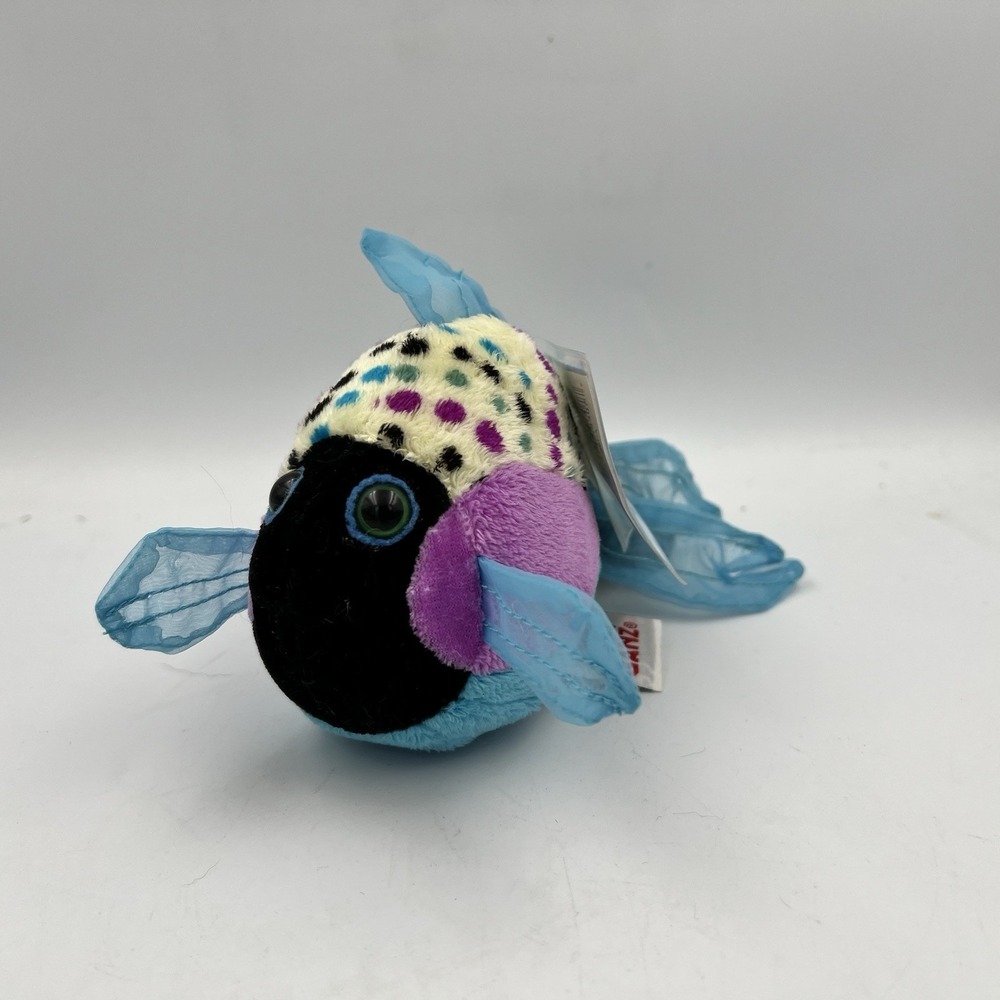 NEW! Ganz Webkinz Lil' Kinz Polka Back Fish HS524 With Sealed Code 5" 2009